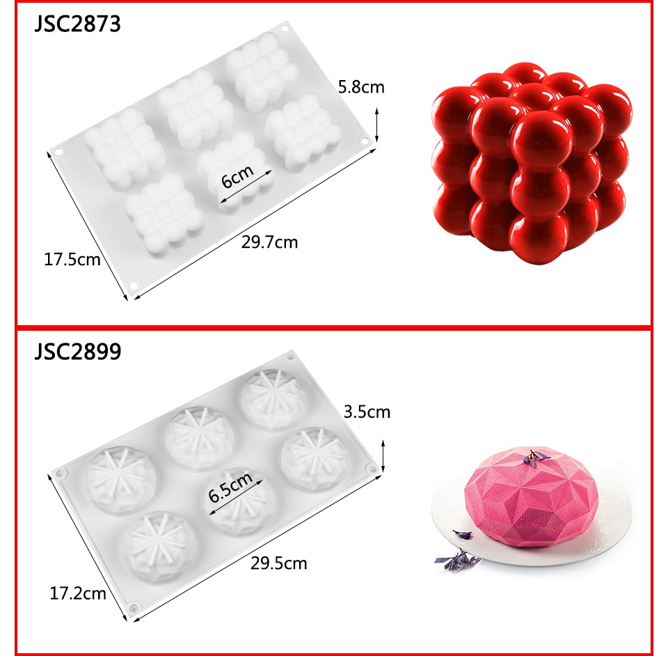 Hot Cake Decorating Moulds Silicone Mold Cake Mold Silicon Baking Tools For Cakes Mousse Mold 3D Cake Tray Baking Pan Hot Cake Decorating Moulds Silicone Mold Cake Mold Silicon Baking Tools For Cakes Mousse Mold 3D Cake Tray Baking Pan