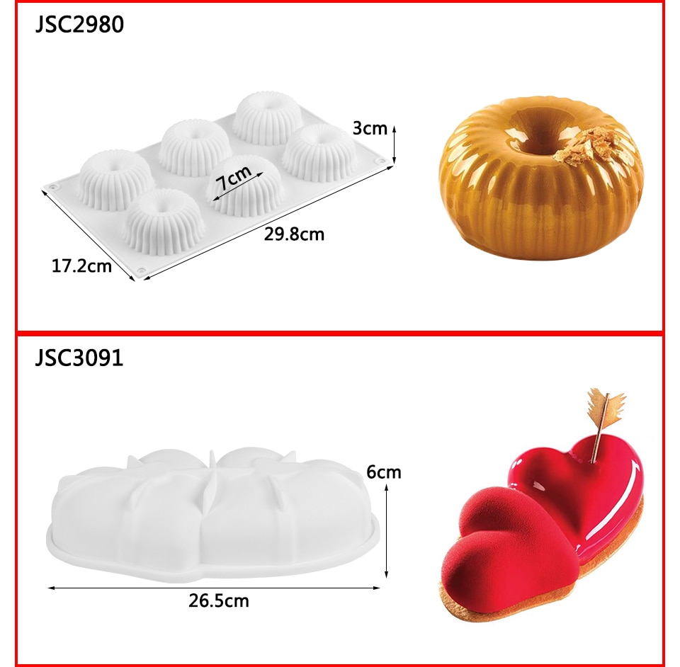 Hot Cake Decorating Moulds Silicone Mold Cake Mold Silicon Baking Tools For Cakes Mousse Mold 3D Cake Tray Baking Pan Hot Cake Decorating Moulds Silicone Mold Cake Mold Silicon Baking Tools For Cakes Mousse Mold 3D Cake Tray Baking Pan