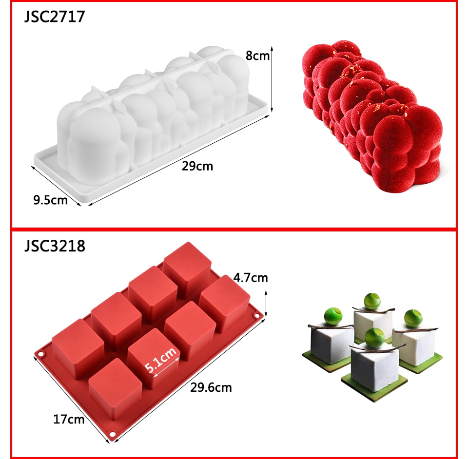 Hot Cake Decorating Moulds Silicone Mold Cake Mold Silicon Baking Tools For Cakes Mousse Mold 3D Cake Tray Baking Pan Hot Cake Decorating Moulds Silicone Mold Cake Mold Silicon Baking Tools For Cakes Mousse Mold 3D Cake Tray Baking Pan