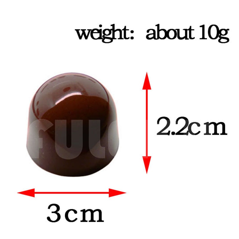 Homemade Chocolate mold big size classic candy Polycarbonate Chocolate Moulds Plastic baking pastry confectionery tools