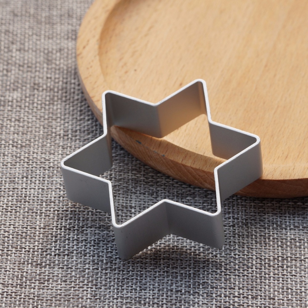 Cookies Moulds For Create Flower Pentagram Star Square Heart Shape Biscuit Baking Tools Bakeware Molds