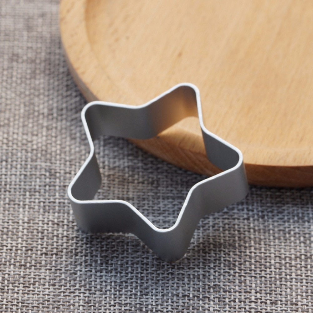 Cookies Moulds For Create Flower Pentagram Star Square Heart Shape Biscuit Baking Tools Bakeware Molds