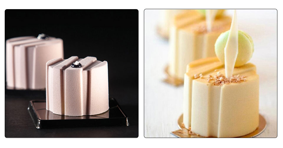 Forma De Chocolate Silicone Mold Chocolate Mould 3d Cake  Decorating Tools Stripe Personality Shape Dessert Bakeware