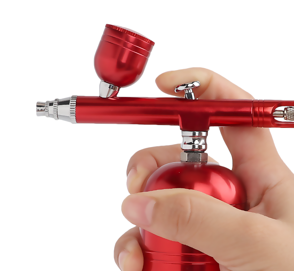 Wireless Air Compressor Portable Airbrush 0.3&0.2&0.5mm Spary gun Make up Art Body Cake Model Car Water Filling Sprayer
