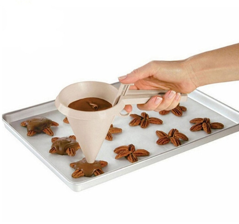 Candy Chocolate Pastry Mold Batter Dispenser Cream Pancake Funnel