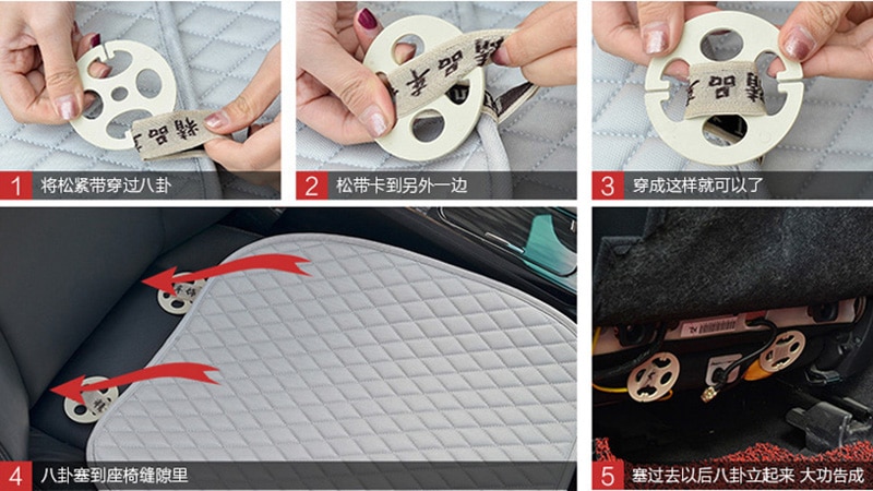 Car Seat Covers Auto seat Protector Mat Car Seat Cushion Plush Velvet Car Accessories Car Back Seat Pad