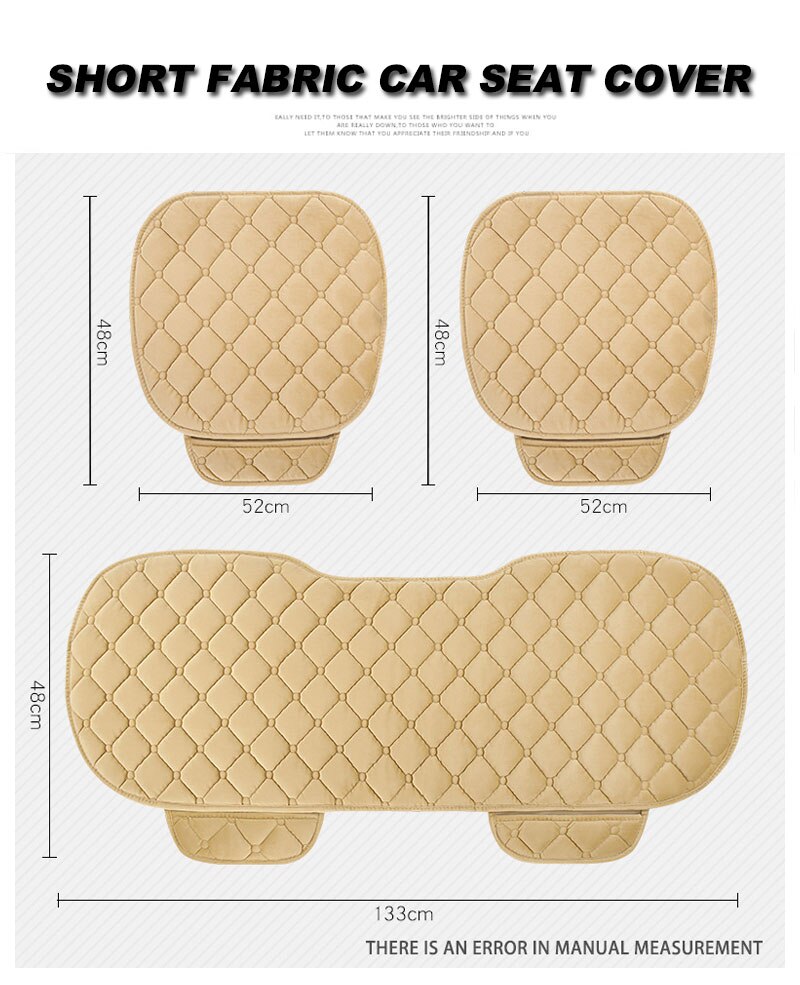 Winter Warm Car Seat Cover Cushion Universal Auto Soft Seats Cushions Automobile In Cars Chair Covers Protector Accessories