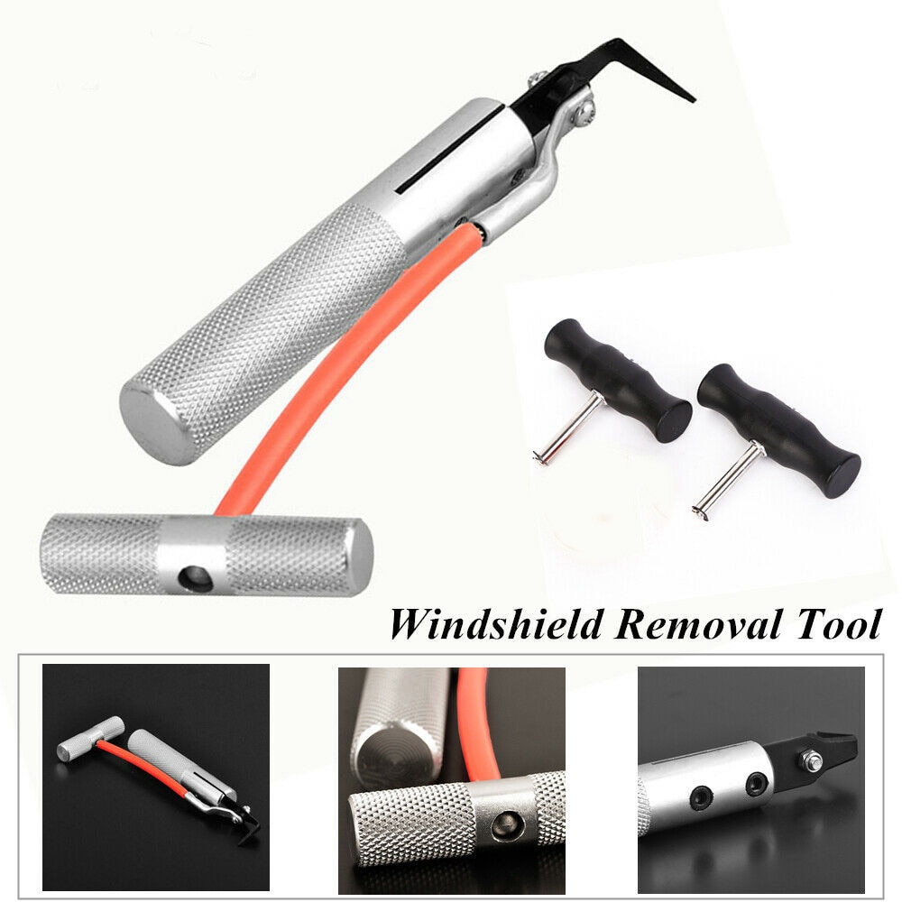 Car Windshield Remover Tool Window Glass Seal Rubber Removal Knife Repair Hand Tool Auto Windshield Cut Out Knife Tool Repair