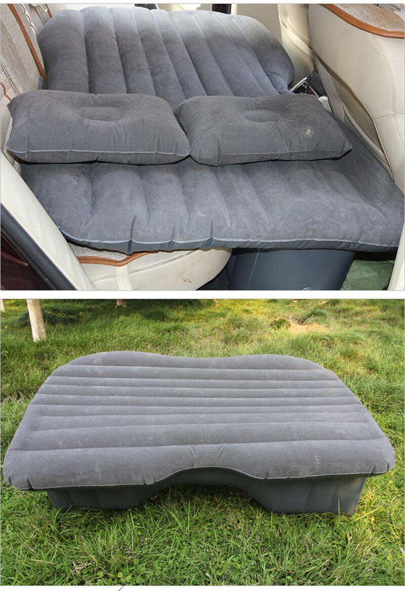 Car Air Inflatable Travel Mattress Bed Universal for Back Seat Multi functional Sofa Pillow Outdoor Camping Mat Cushion