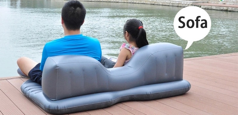 Car Air Inflatable Travel Mattress Bed Universal for Back Seat Multi functional Sofa Pillow Outdoor Camping Mat Cushion