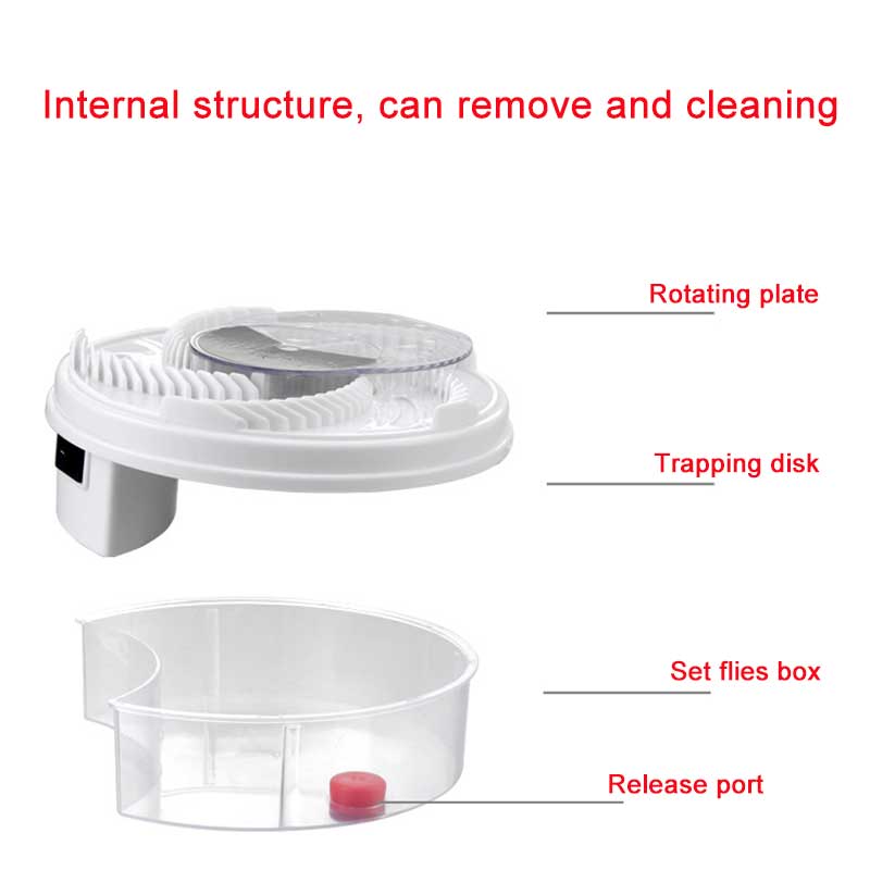 Insect Traps Fly Trap Electric USB Automatic Flycatcher Fly Trap Pest Reject Control repeller Catcher Mosquito Flying Fly Killer