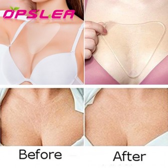Anti Wrinkle Treatment Chest Pad Silicone Invisible Self-adhesive Removal Patch Skin Lift Anti- aging Wrinkle Pads Beauty Care