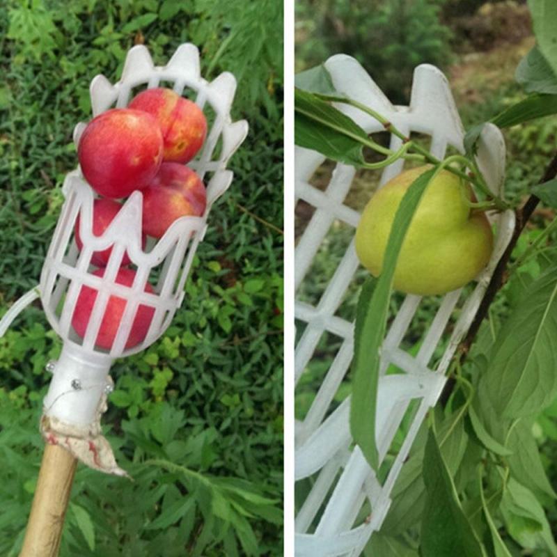 Onvenient Fruit Picker Gardening Fruits Collection Picking Head Tool Fruit Catcher Device Greenhouse Garden Tools