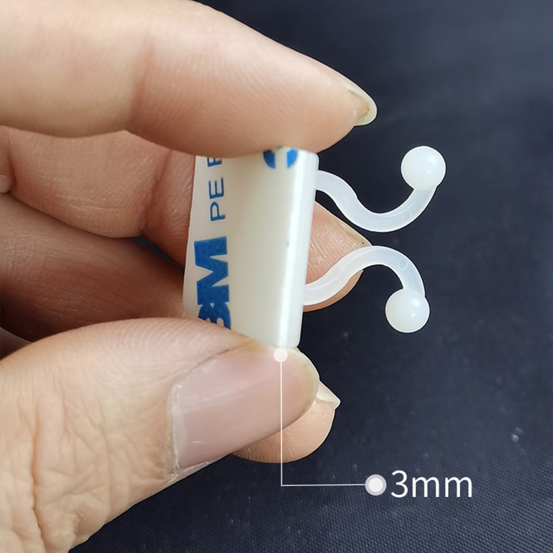 Plant climbing wall Self-Adhesive Fastener Tied fixture Vine Buckle Hook Garden plant wall climbing Vine Clips Fixed Buckle Hook