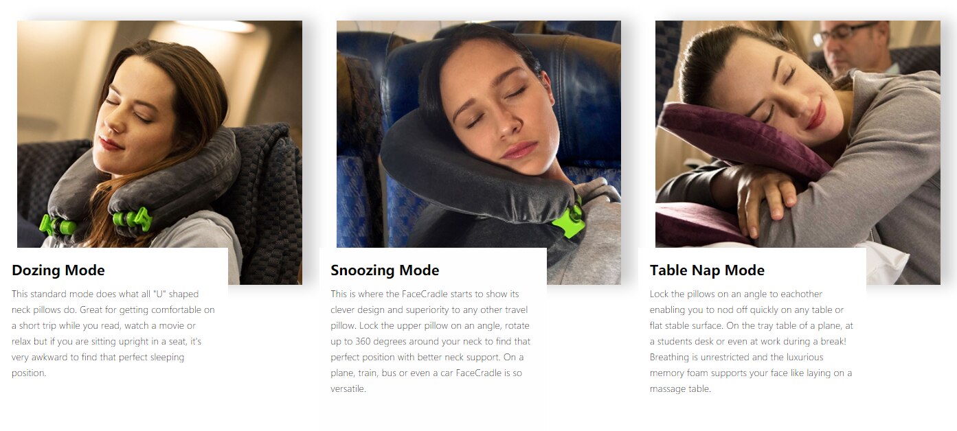 Neck Support Pillow Multifunctional Folding Travel Pillow for Sleeping Neck Pillows