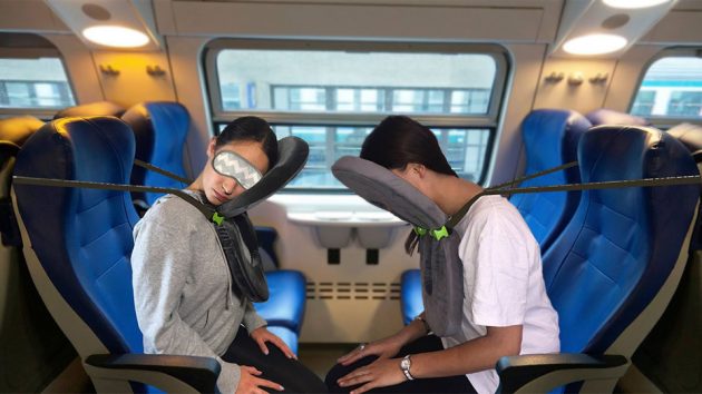 Neck Support Pillow Multifunctional Folding Travel Pillow for Sleeping Neck Pillows