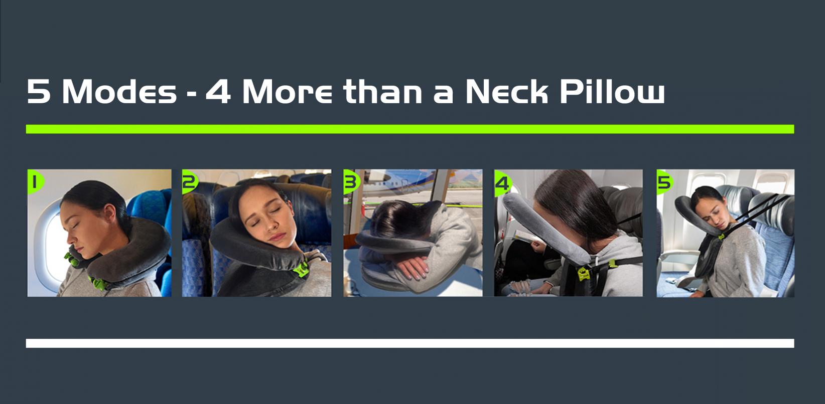Neck Support Pillow Multifunctional Folding Travel Pillow for Sleeping Neck Pillows