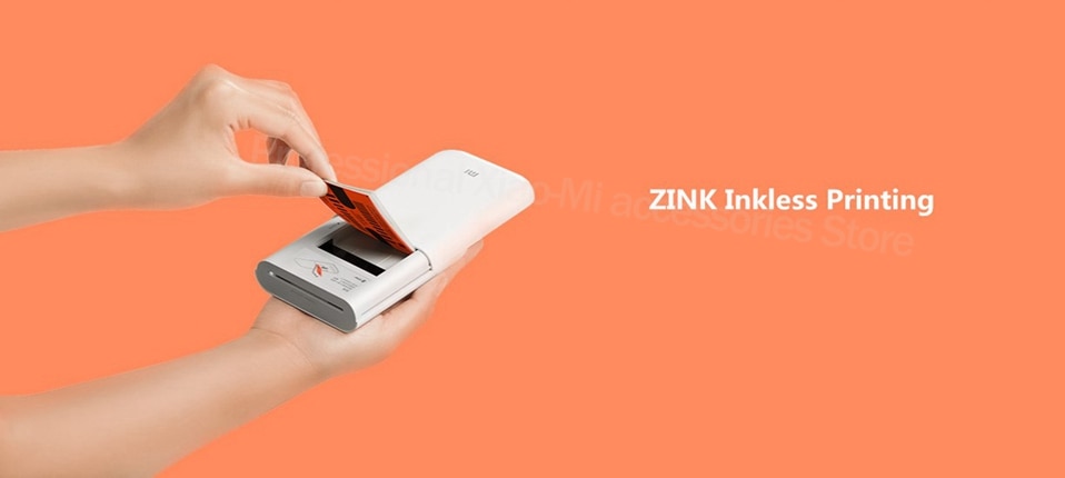 Original Xiaomi ZINK Pocket Printer Paper Self-adhesive Photo Print 10/20/50 Sheets For Xiaomi 3-inch Mini Pocket Photo Printer
