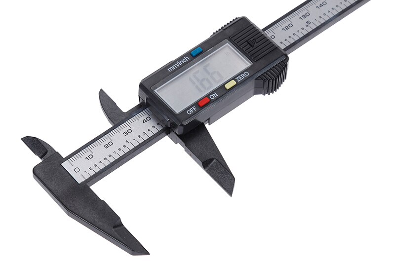 Measuring Tool Stainless Steel Digital Caliper 150mm 6 inch Digital Electronic Carbon Fiber Vernier Caliper Gauge Micrometer