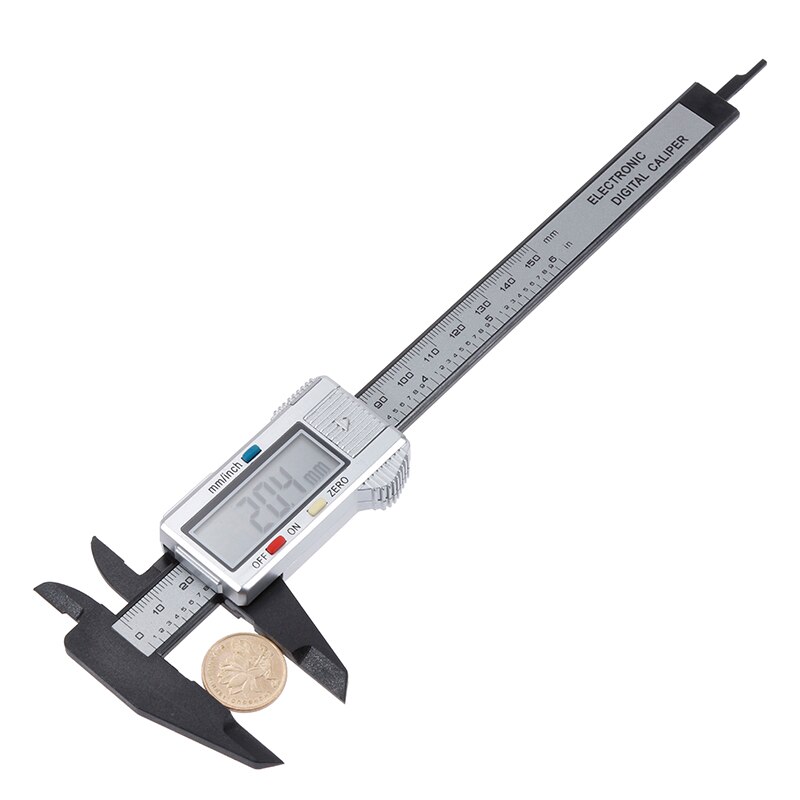 Measuring Tool Stainless Steel Digital Caliper 150mm 6 inch Digital Electronic Carbon Fiber Vernier Caliper Gauge Micrometer