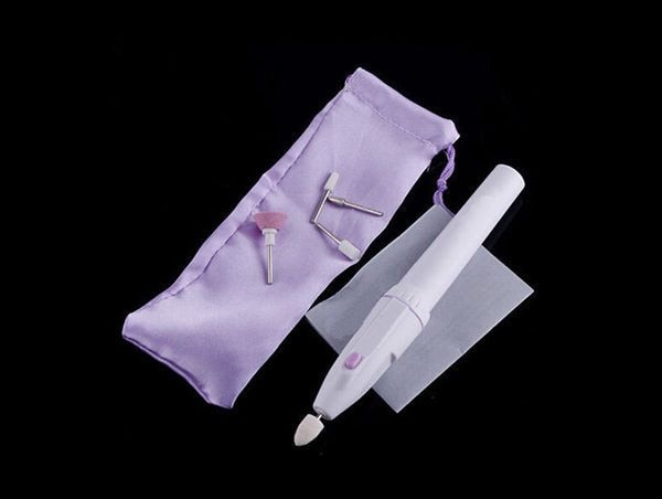 6 in 1 Electric Nail Art Tool Set Toe Drill Buffing Files Pen Manicure Salon Shaper Grinding Remove Calluses Polisher Nails Tool