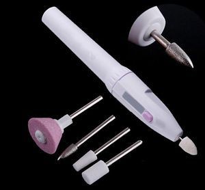 6 in 1 Electric Nail Art Tool Set Toe Drill Buffing Files Pen Manicure Salon Shaper Grinding Remove Calluses Polisher Nails Tool