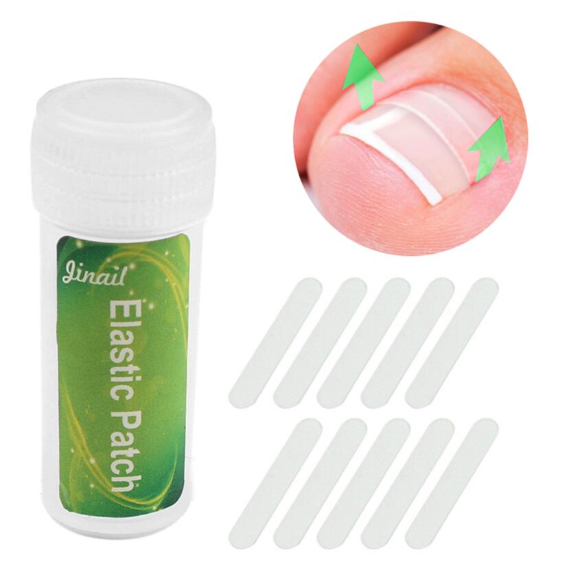Stainless Steel Ingrown Toe Nail Correction Tool +10Pcs Nail Correction Patch Nails Art Equipment Tool