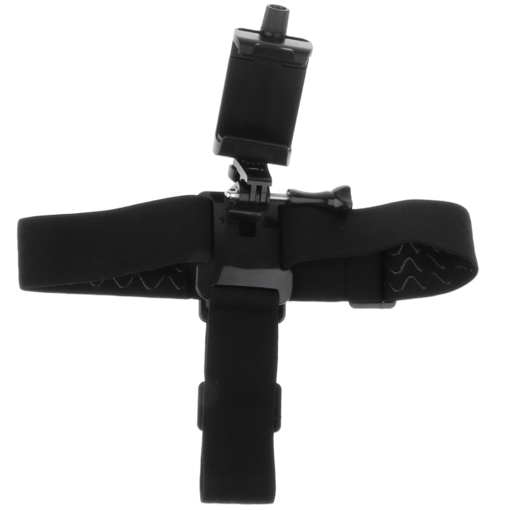 Phone Head Mount GoPro Strap for iPhone, Samsung Galaxy, & Note All Smartphones universal adapter connect the clip chest strap