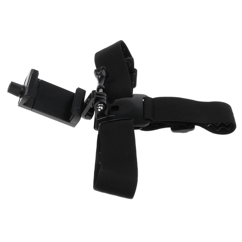 Phone Head Mount GoPro Strap for iPhone, Samsung Galaxy, & Note All Smartphones universal adapter connect the clip chest strap