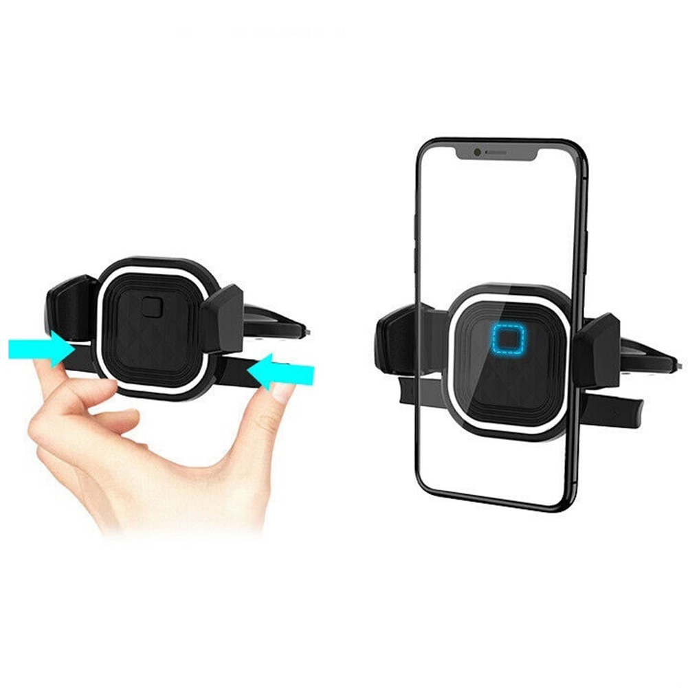 Car Auto Smartphone Holder Universal 360 Degree Bracket Rotation Car CD Slot Mounted Phone Stand Cradle No Magnetic Phone Suppor