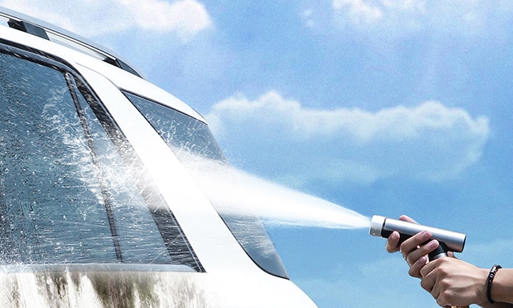 Car Washing Gun Sprayer Nozzle Magic Flexible Hose Car Water Gun High Pressure Power Washer Garden Water Jet