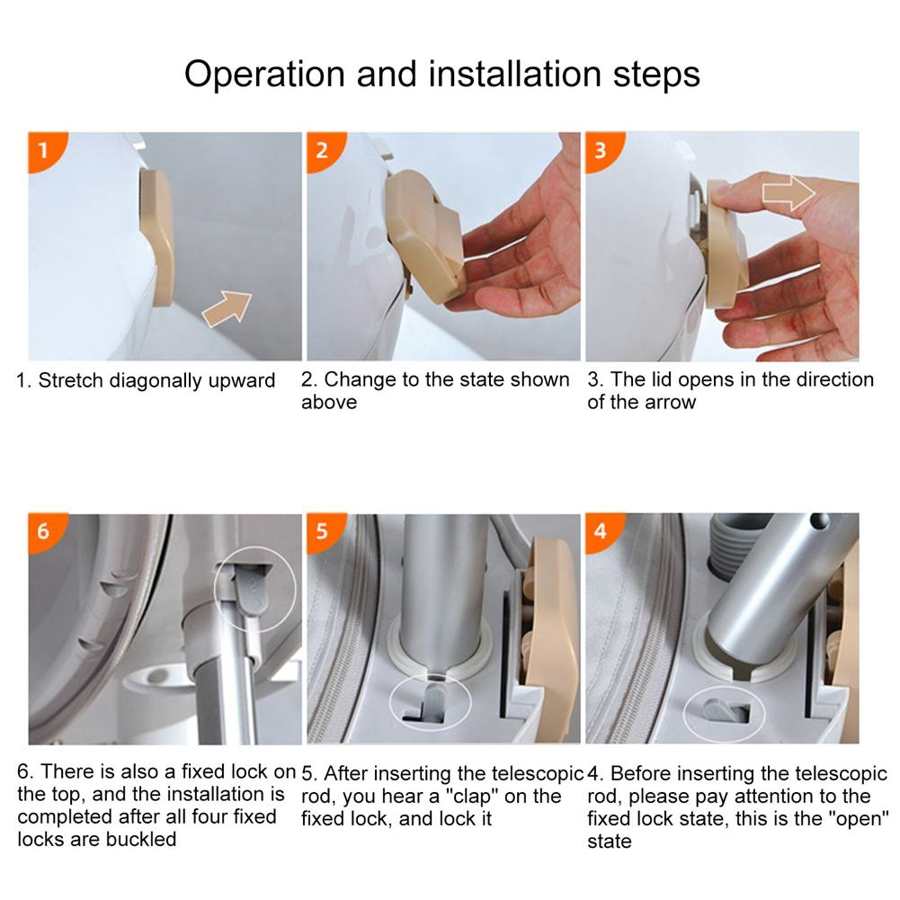 Collapsible Portable Clothes Dryer Full Automatic UV Iron Steam Ironing Machine Multifunction Household Appliances