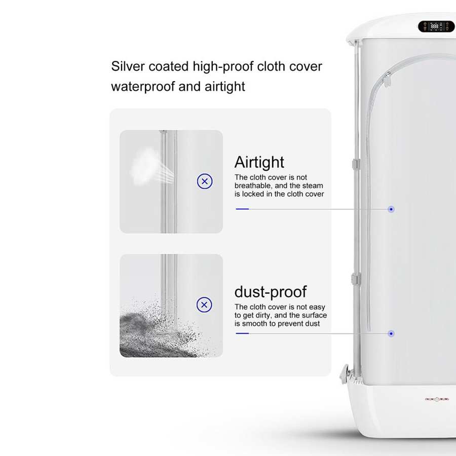 Collapsible Portable Clothes Dryer Full Automatic UV Iron Steam Ironing Machine Multifunction Household Appliances
