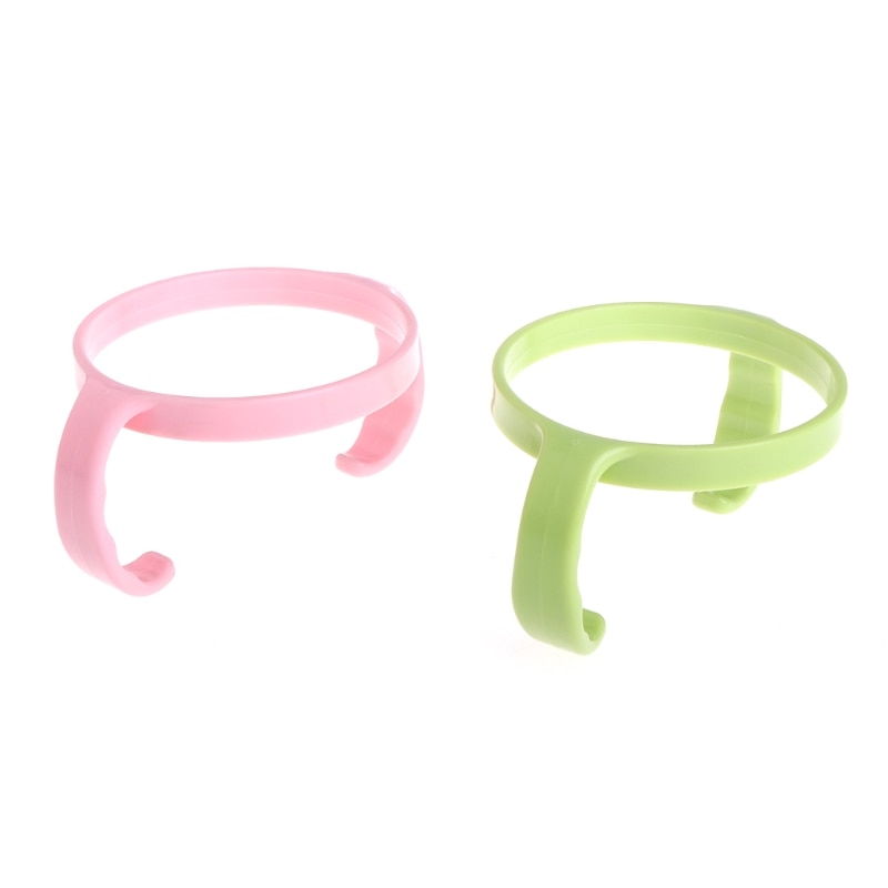 Baby Feeding Bottle Trainer Easy Grip Plastic Handles Holder for Comotomo