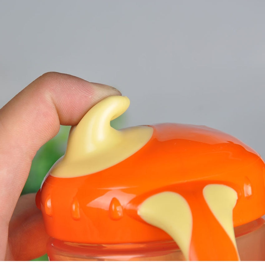Baby Feeding Bottle Kids Water Milk Bottle Soft Mouth Duckbill Sippy Infant Training Baby feeding Bottles Cups for Babies