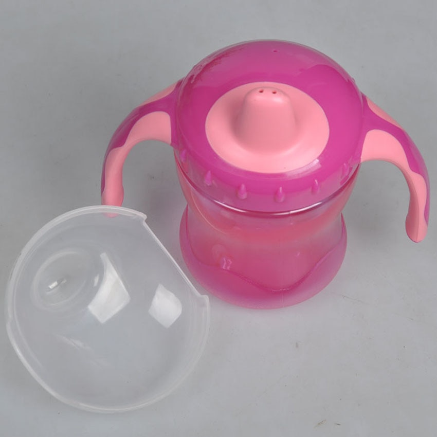 Baby Feeding Bottle Kids Water Milk Bottle Soft Mouth Duckbill Sippy Infant Training Baby feeding Bottles Cups for Babies