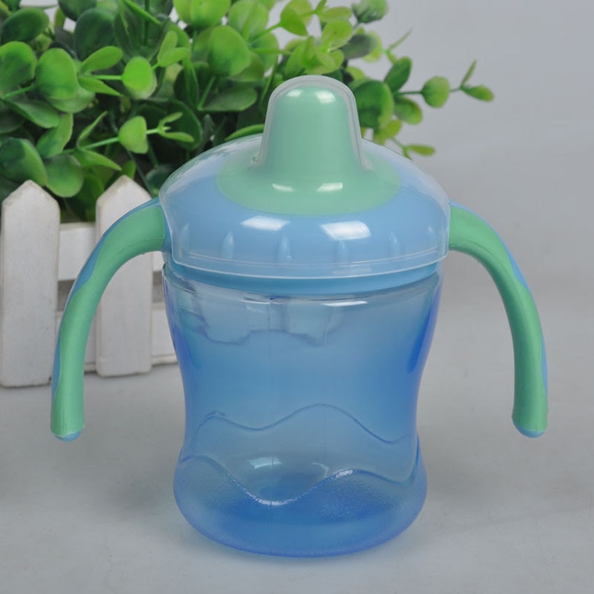 Baby Feeding Bottle Kids Water Milk Bottle Soft Mouth Duckbill Sippy Infant Training Baby feeding Bottles Cups for Babies