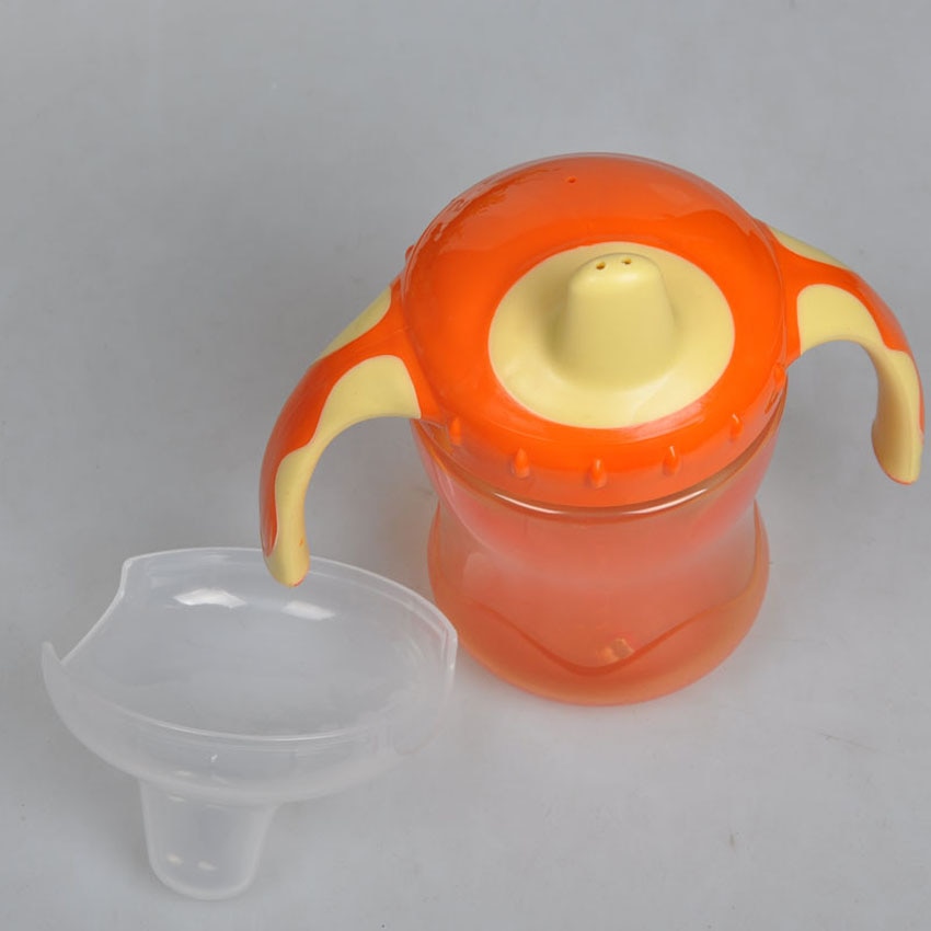 Baby Feeding Bottle Kids Water Milk Bottle Soft Mouth Duckbill Sippy Infant Training Baby feeding Bottles Cups for Babies