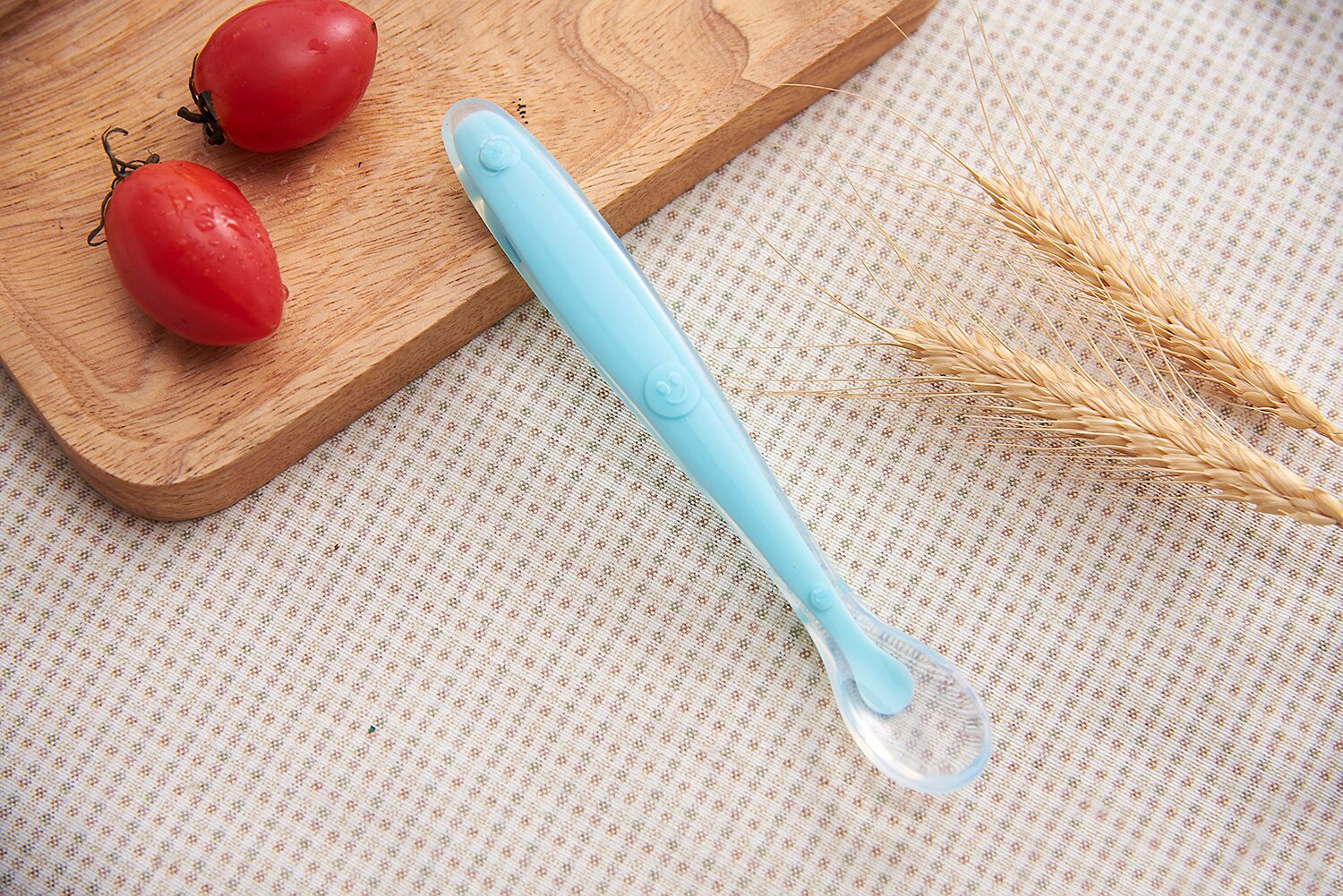 Safe Food Grade Silicone Baby Spoons Feeding Dishes Tableware For Children Flatware Cutlery Soup Ladle
