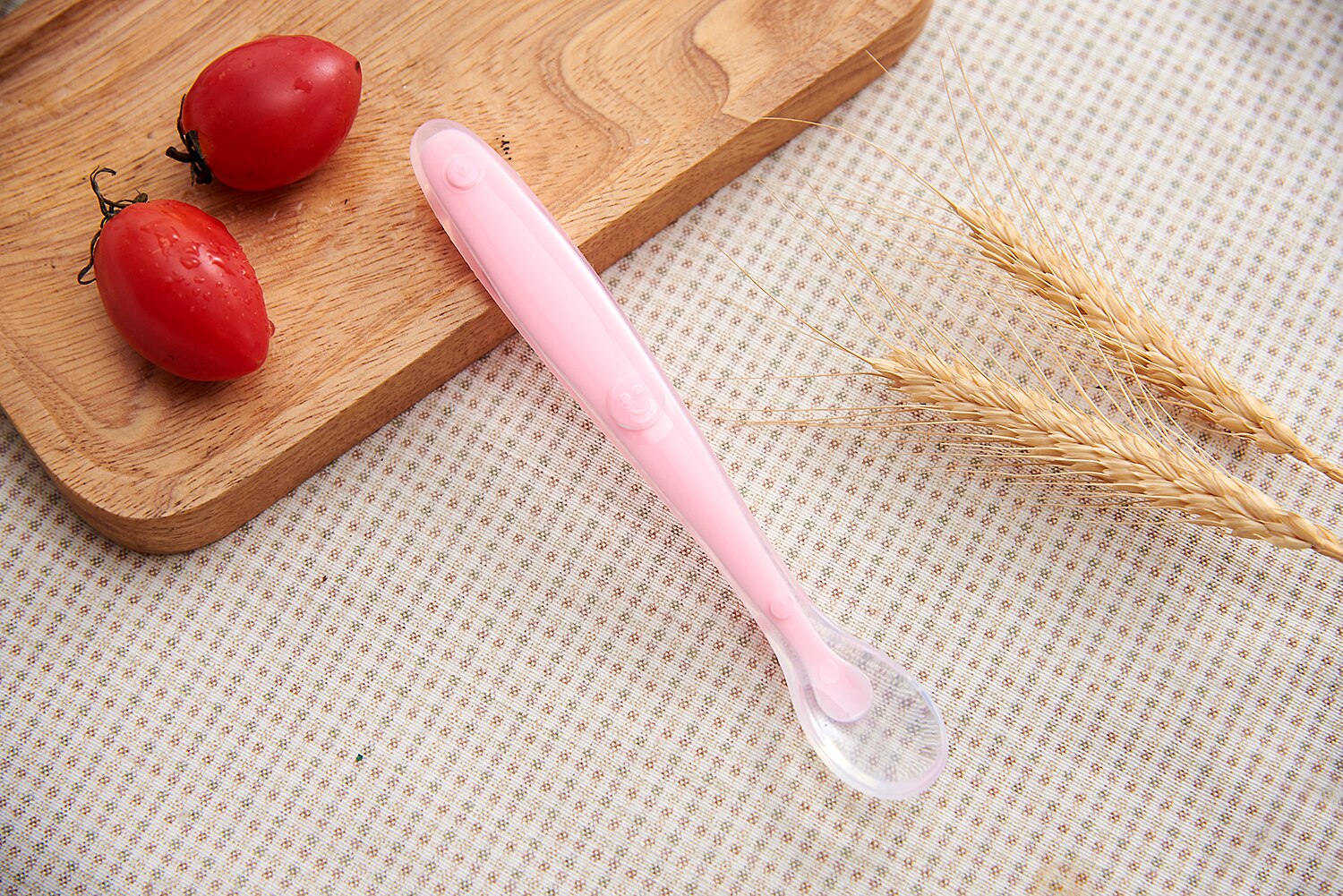 Safe Food Grade Silicone Baby Spoons Feeding Dishes Tableware For Children Flatware Cutlery Soup Ladle
