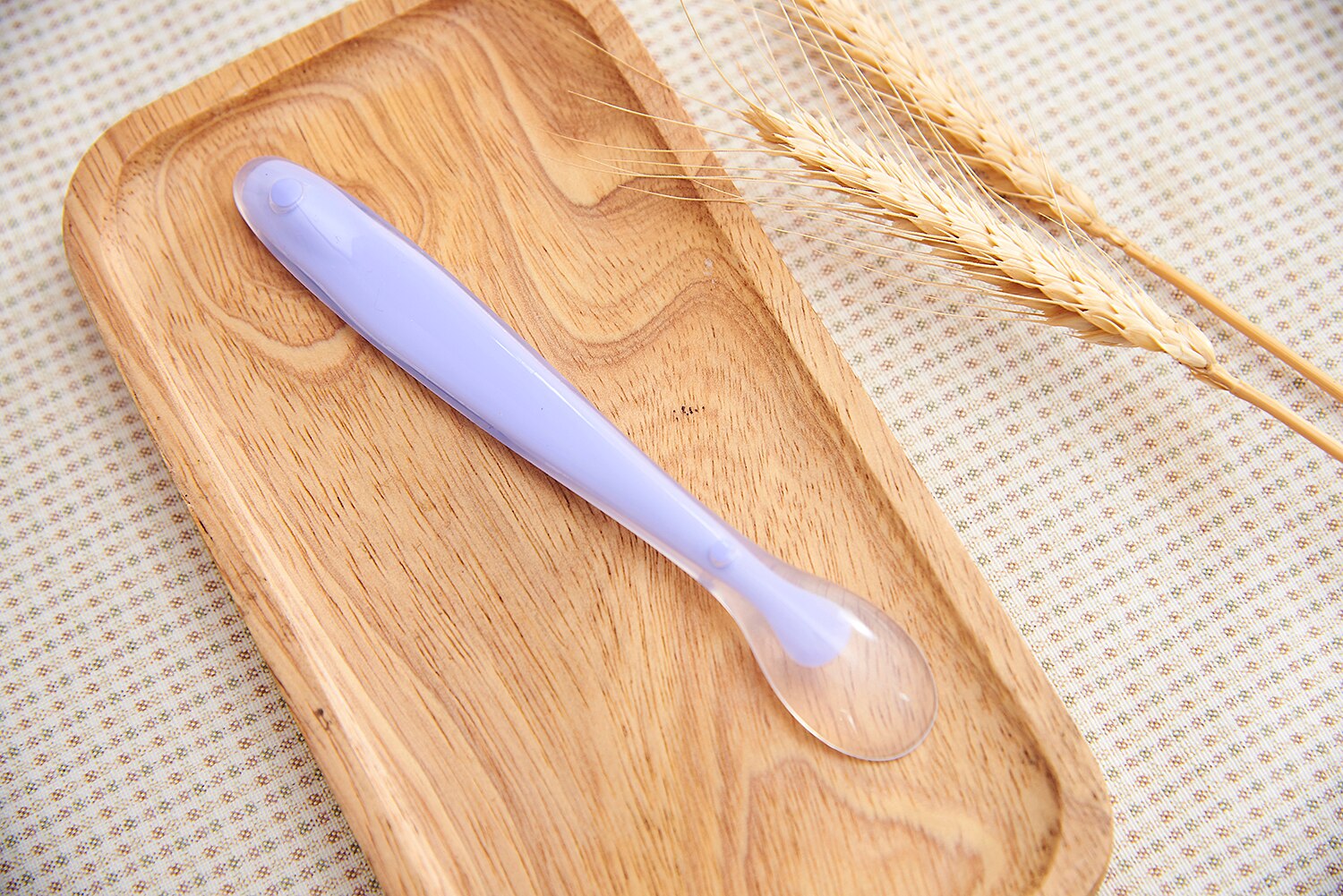 Safe Food Grade Silicone Baby Spoons Feeding Dishes Tableware For Children Flatware Cutlery Soup Ladle