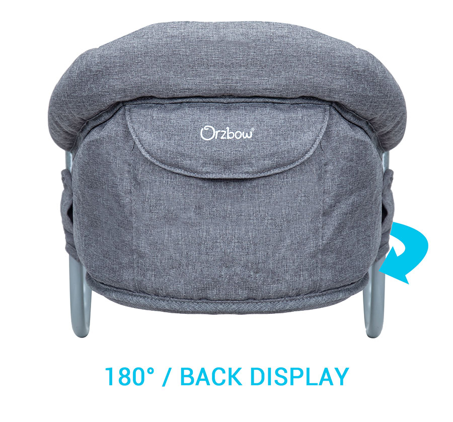 Orzbow Portable Baby Highchair Foldable Feeding Chair Seat Booster Safety Belt Dinning Hook-on Chair Harness Baby Seat For Table