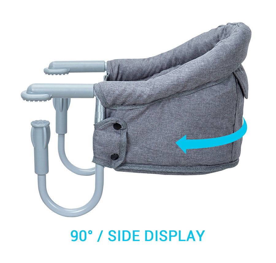 Orzbow Portable Baby Highchair Foldable Feeding Chair Seat Booster Safety Belt Dinning Hook-on Chair Harness Baby Seat For Table