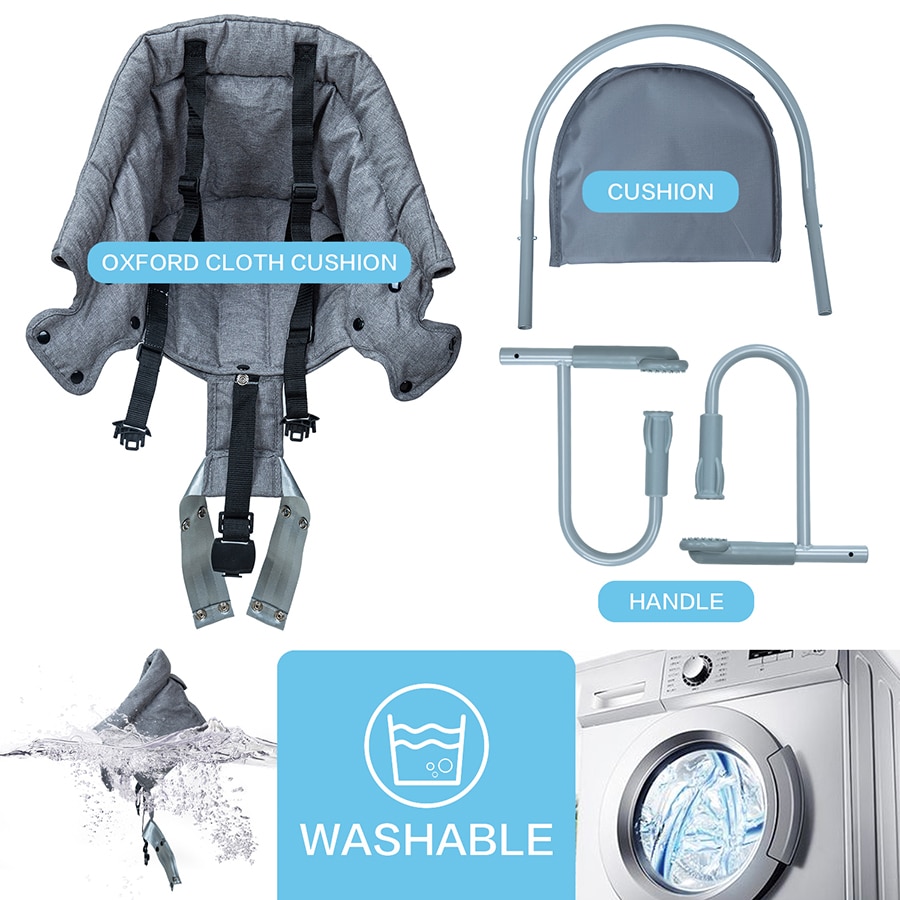 Orzbow Portable Baby Highchair Foldable Feeding Chair Seat Booster Safety Belt Dinning Hook-on Chair Harness Baby Seat For Table