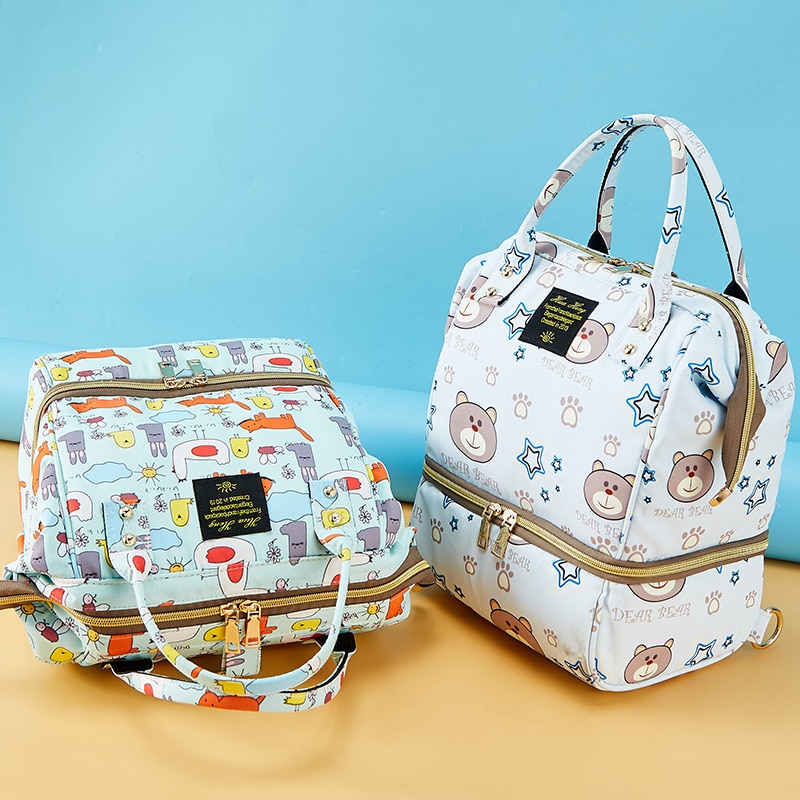 Diaper Bag Mummy Maternity Bags For Baby Stuff Small Baby Nappy Changing Backpack For Moms Travel Women Bag Stroller Organizer