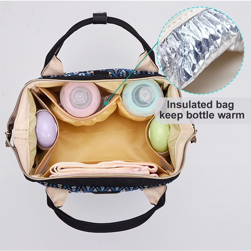 Diaper Bag Mummy Maternity Bags For Baby Stuff Small Baby Nappy Changing Backpack For Moms Travel Women Bag Stroller Organizer