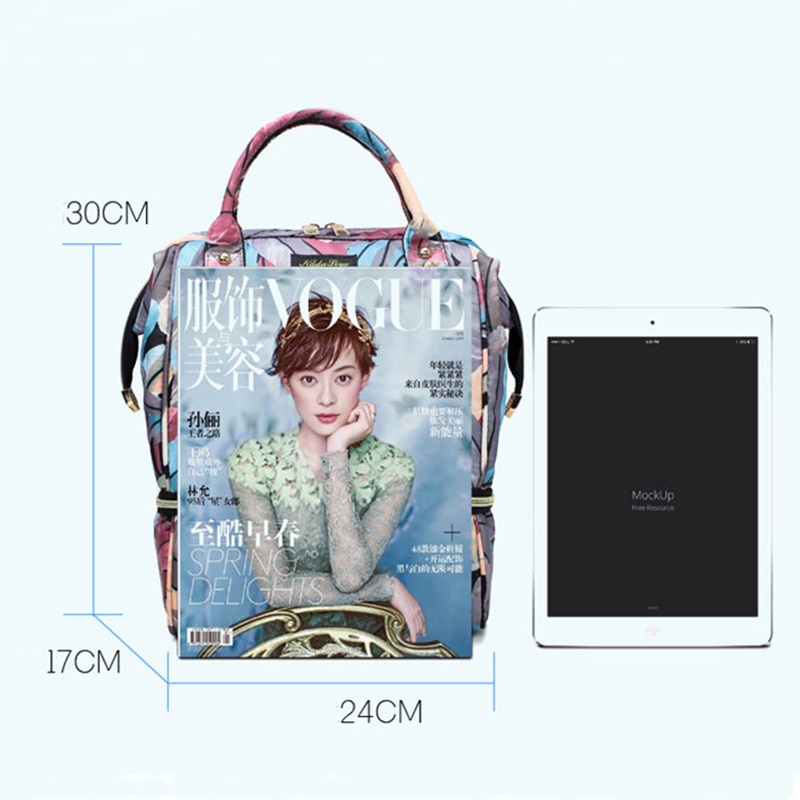 Diaper Bag Mummy Maternity Bags For Baby Stuff Small Baby Nappy Changing Backpack For Moms Travel Women Bag Stroller Organizer