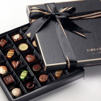 Custom Luxury Gift Paper Chocolate Packing Box manufacturer,Magnetic Chocolate gift packaging boxes with insert ---PX2001