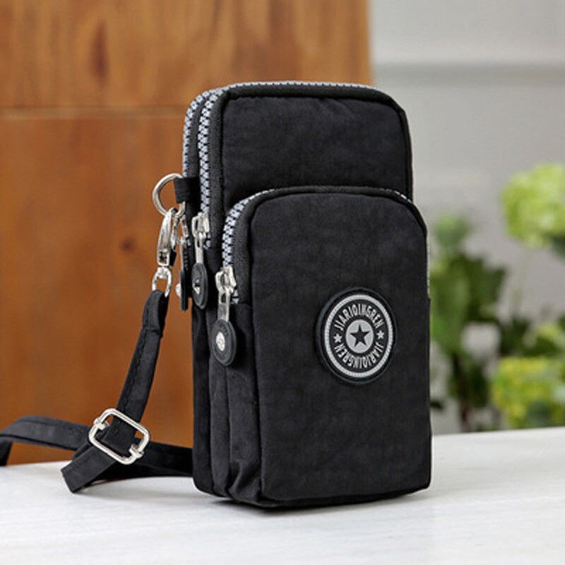 Wallet Phone Bag For Mobile Shoulder Bag Pouch Case Belt Handbag Purse Coin Wallet Retro Key Holder Small Money Bag