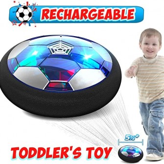 Air Power Hover Soccer Ball Indoor Football Toy Colorful Music Light Flashing Ball Toys kids sport games Kid's Educational Gift